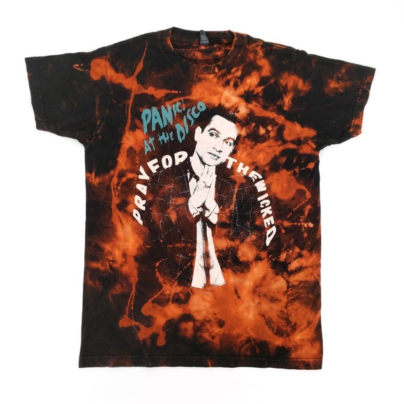 Tultex Other - Panic at the Disco PFTW Tour Custom Bleach T-Shirt